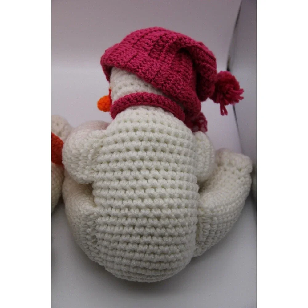 2  handmade Snowmen (12